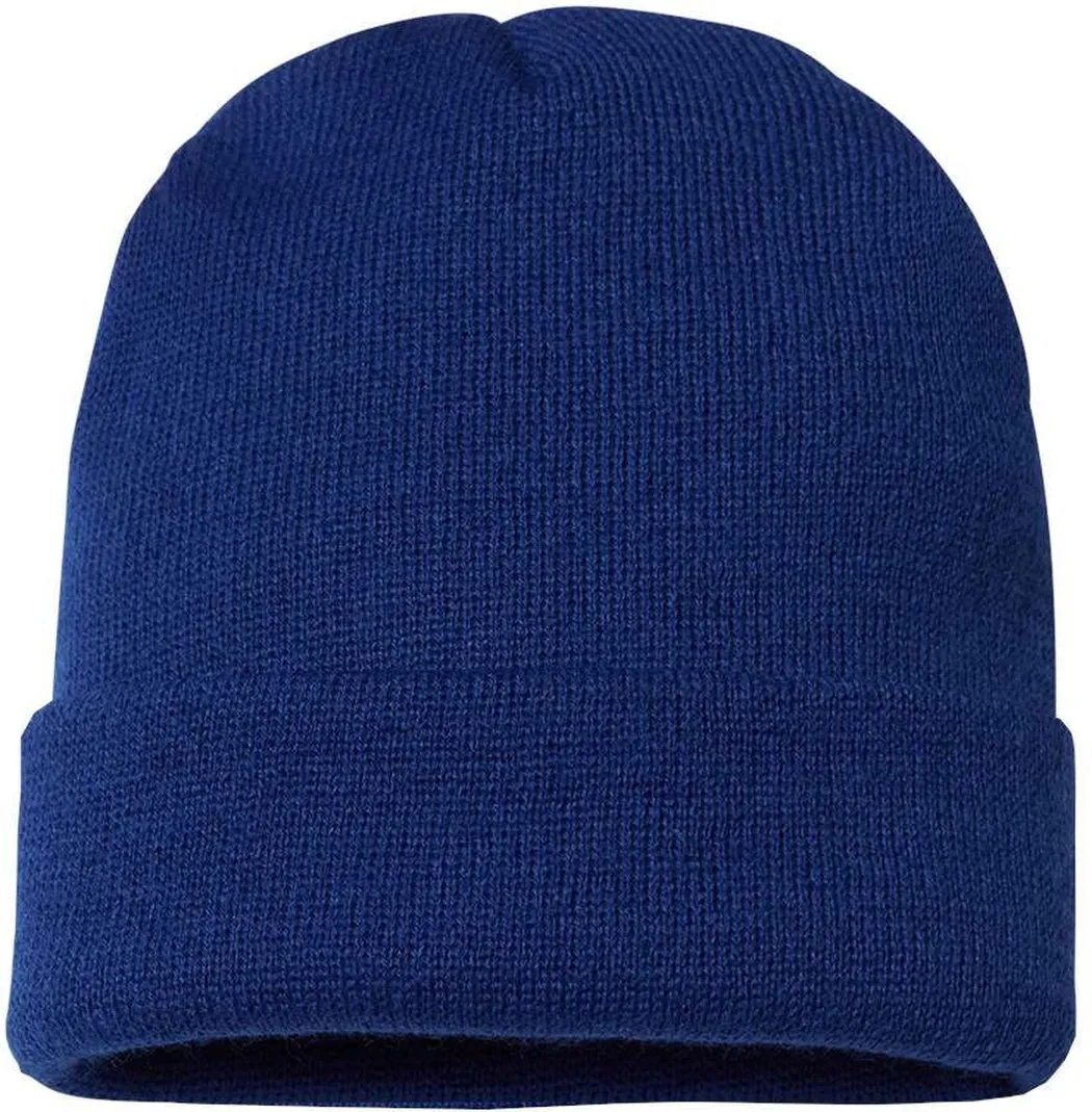 Cap America USA-Made 12" Cuffed Beanie