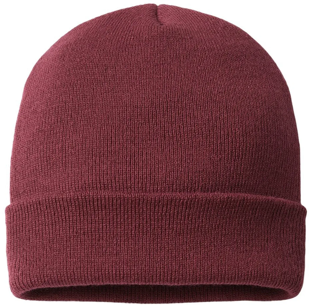 Cap America USA-Made 12" Cuffed Beanie