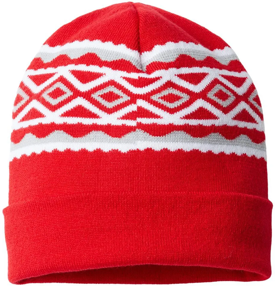 Cap America USA-Made Diamond Knit Cuff