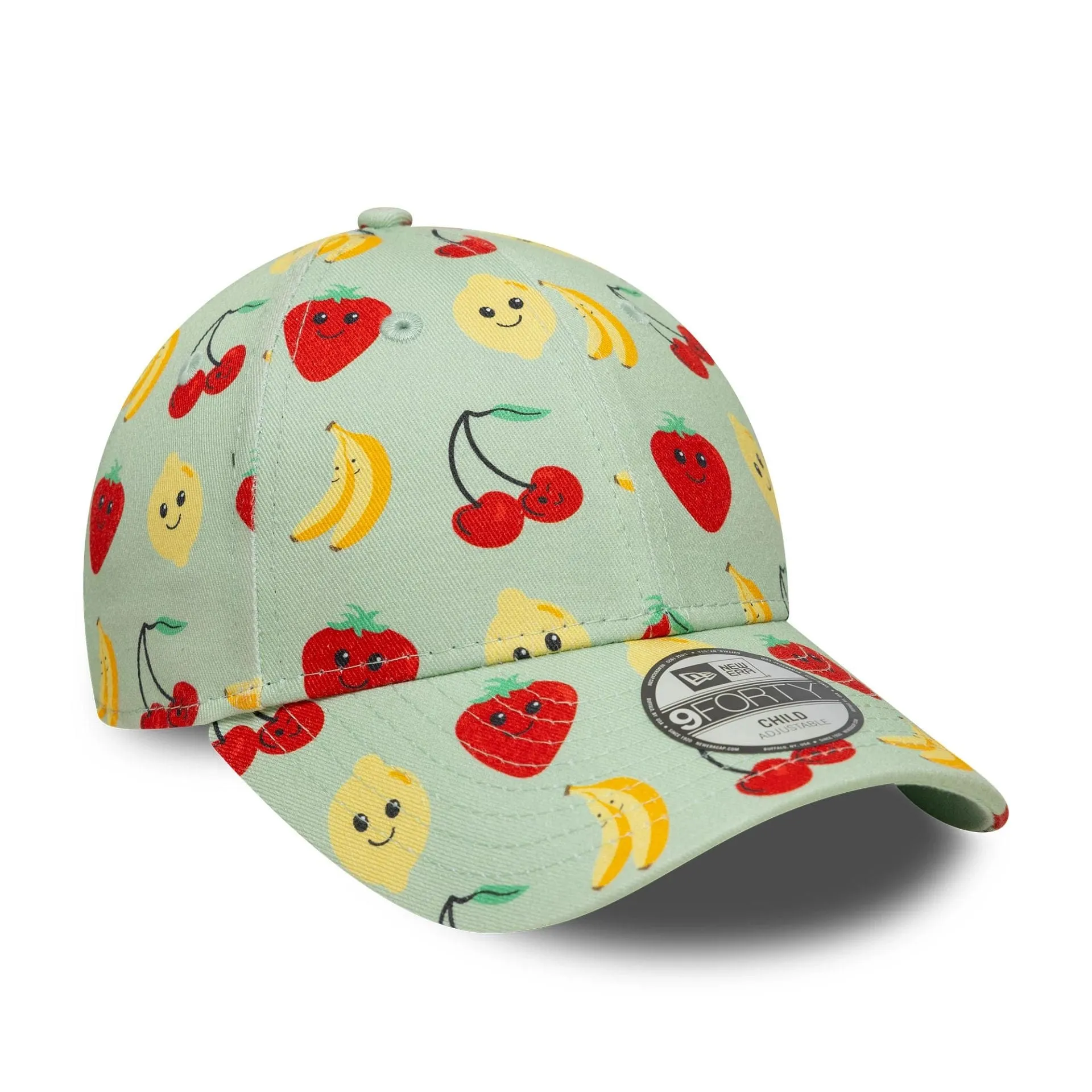 Child New Era Fruit Pastel Green 9FORTY Adjustable Cap Billy J