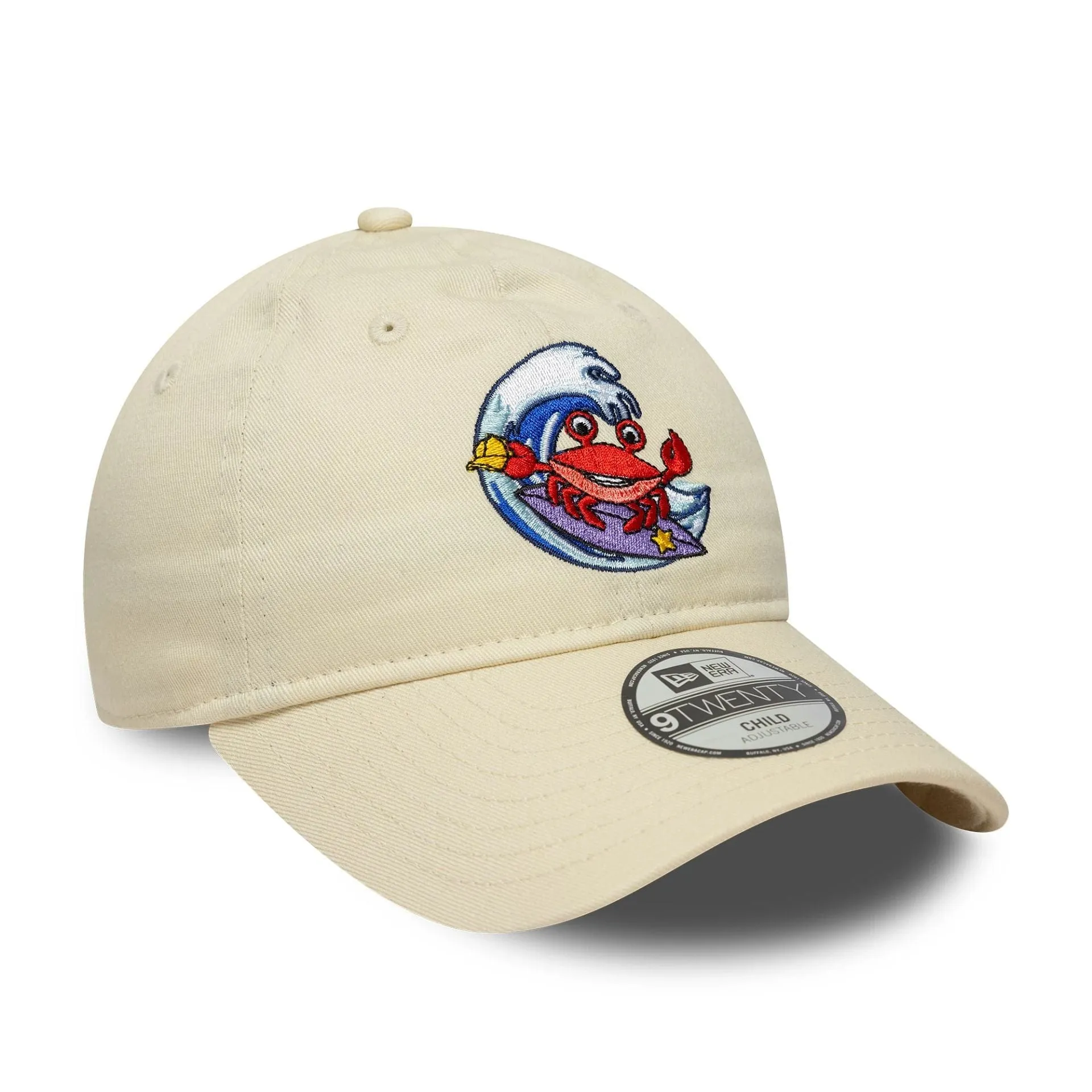 Child New Era Surf Cream 9TWENTY Adjustable Cap Billy J