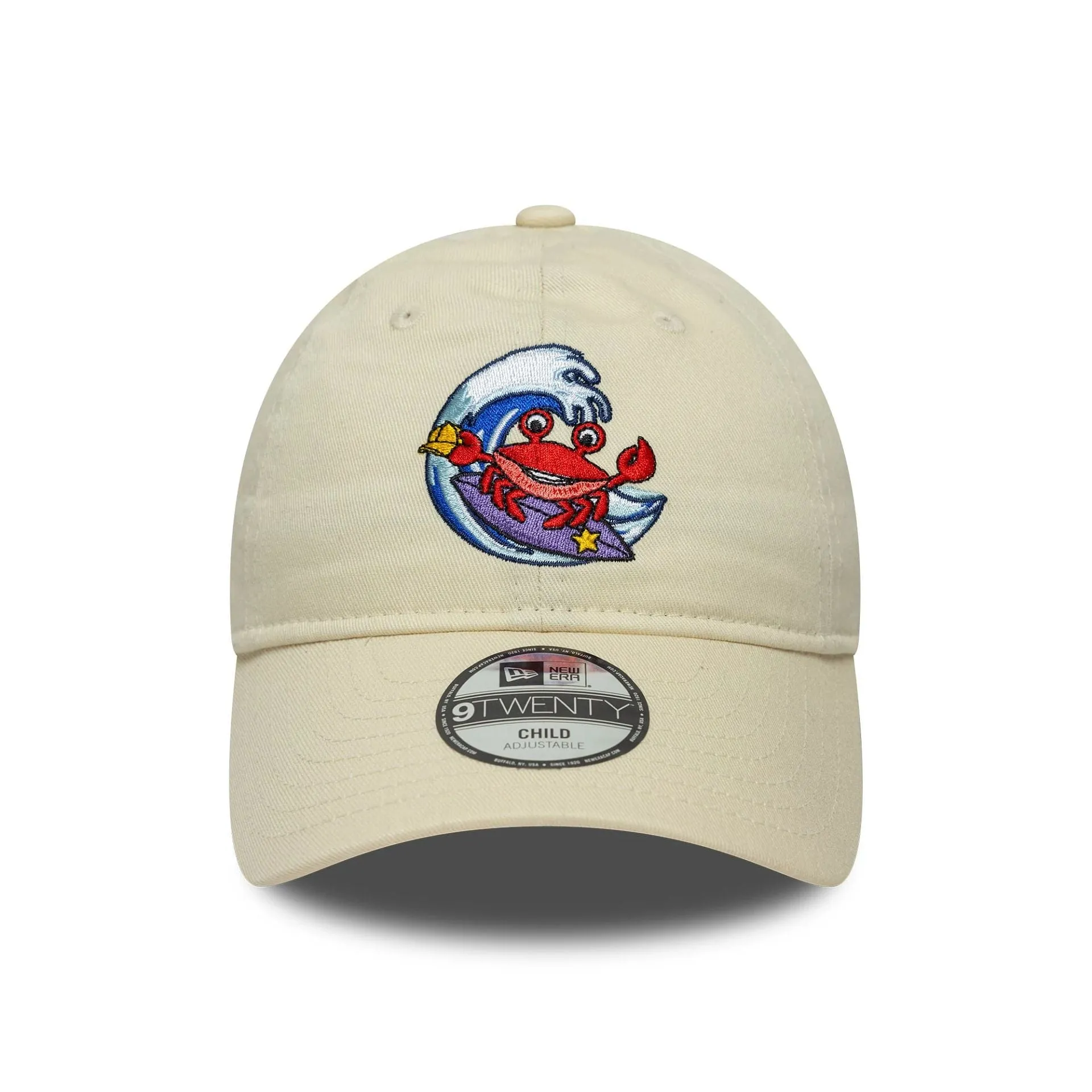 Child New Era Surf Cream 9TWENTY Adjustable Cap Billy J