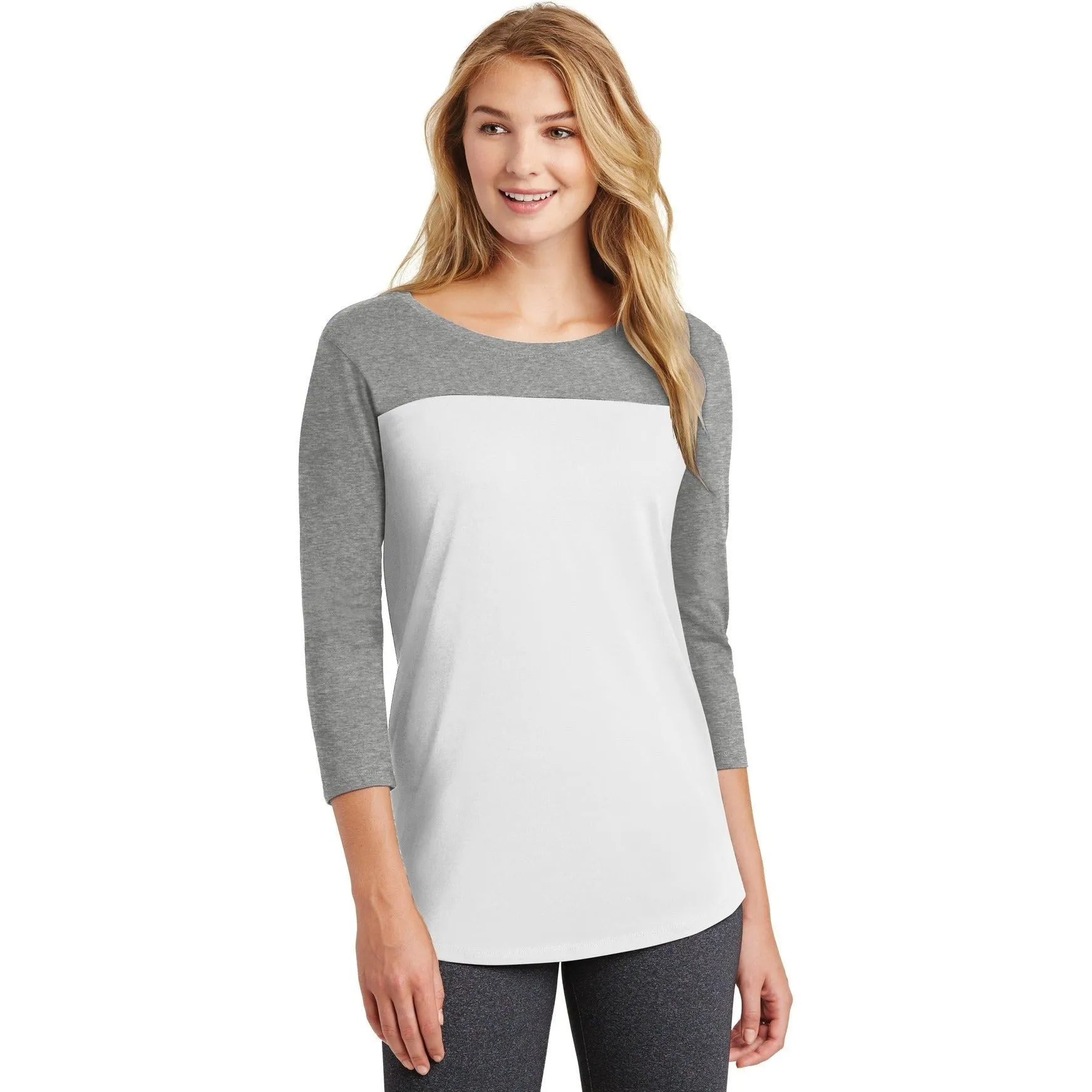 CLOSEOUT - District Women's Rally 3/4-Sleeve Tee
