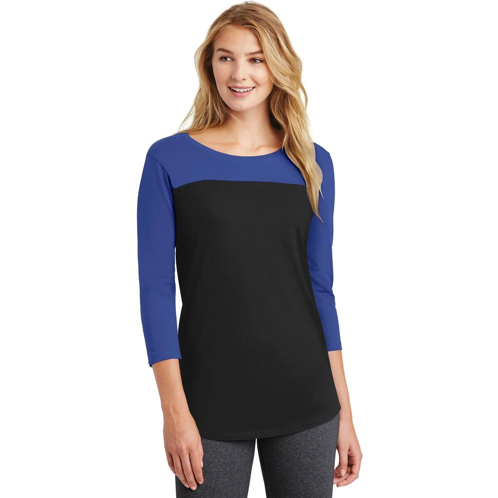 CLOSEOUT - District Women's Rally 3/4-Sleeve Tee