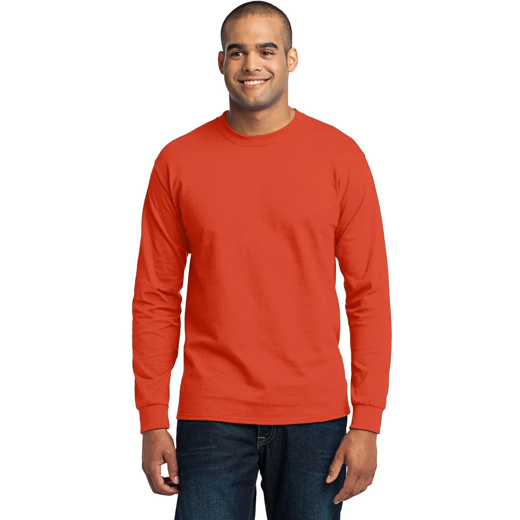 CLOSEOUT - Port & Company Tall Long Sleeve Core Blend Tee