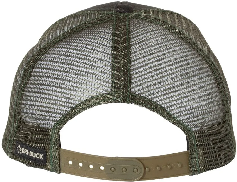 DRI Duck Buck Head Trucker Cap