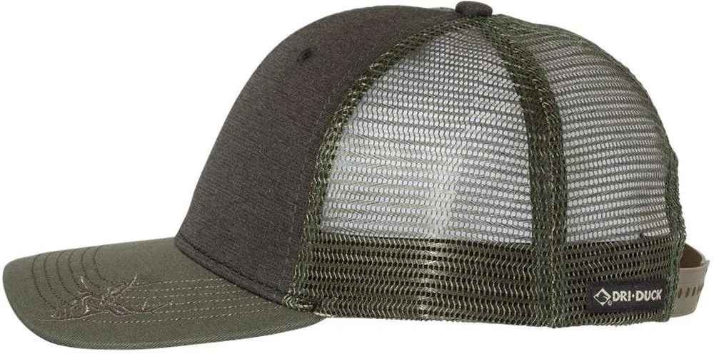 DRI Duck Buck Head Trucker Cap