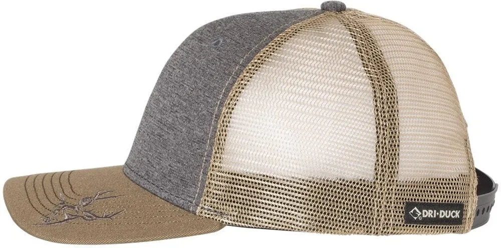 DRI Duck Buck Head Trucker Cap