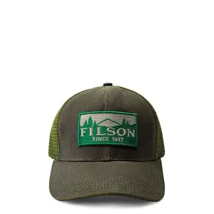 Filson Logger Mesh Cap Otter Green