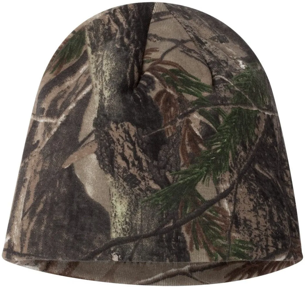 Kati 8" Camo Knit Beanie