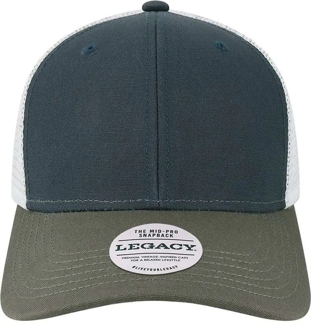 Legacy Mid-Pro Snapback Trucker Cap