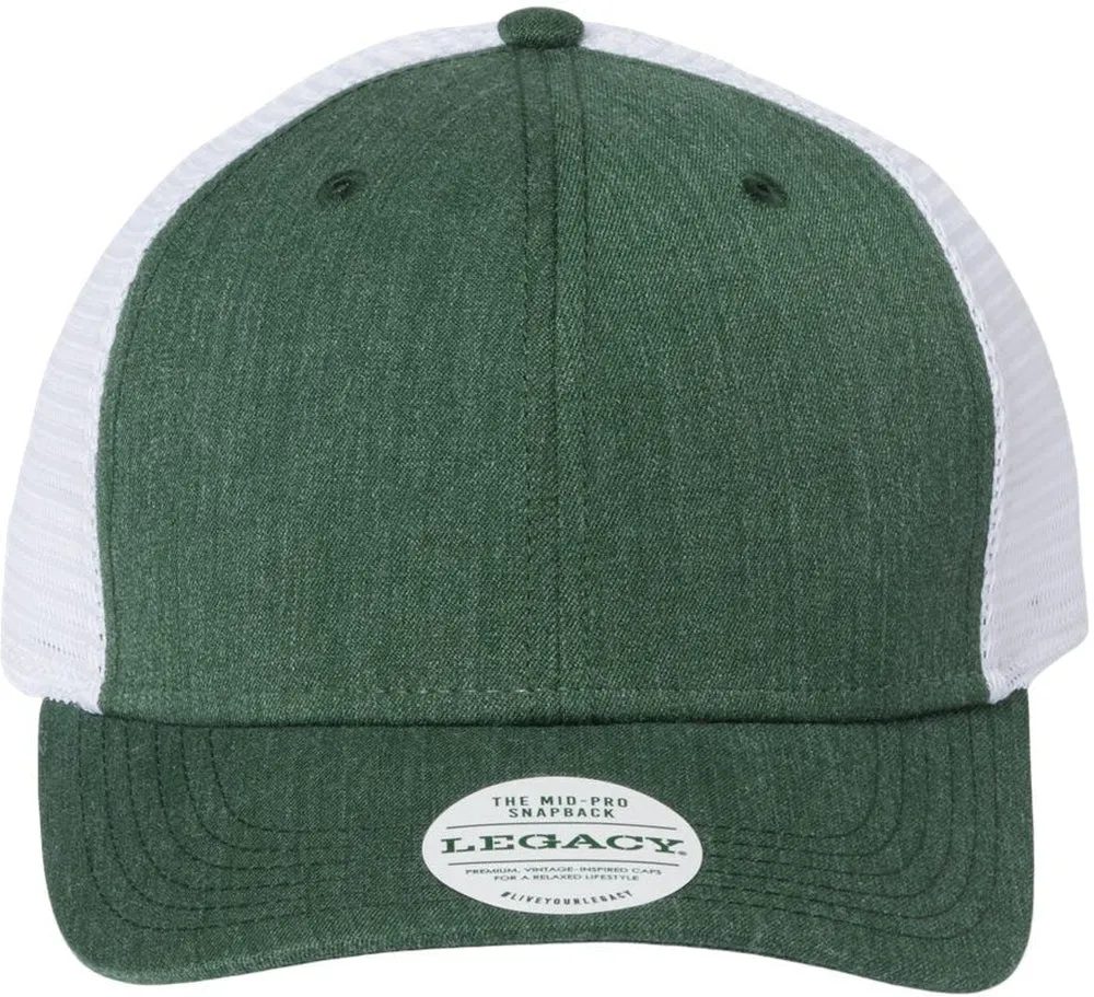 Legacy Mid-Pro Snapback Trucker Cap