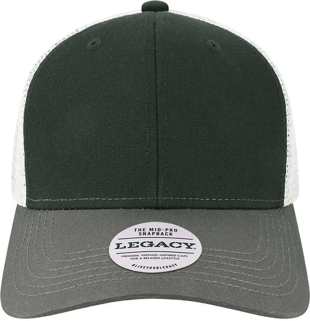 Legacy Mid-Pro Snapback Trucker Cap
