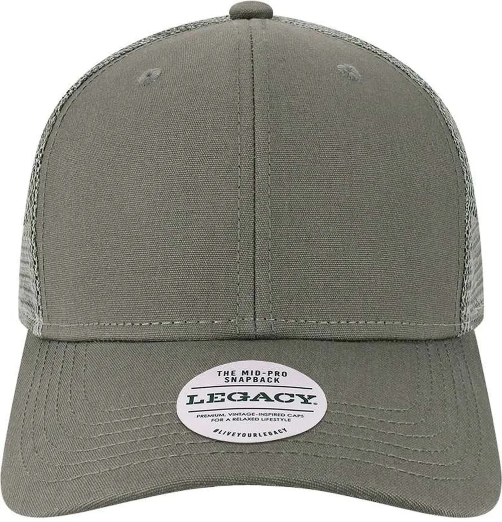 Legacy Mid-Pro Snapback Trucker Cap