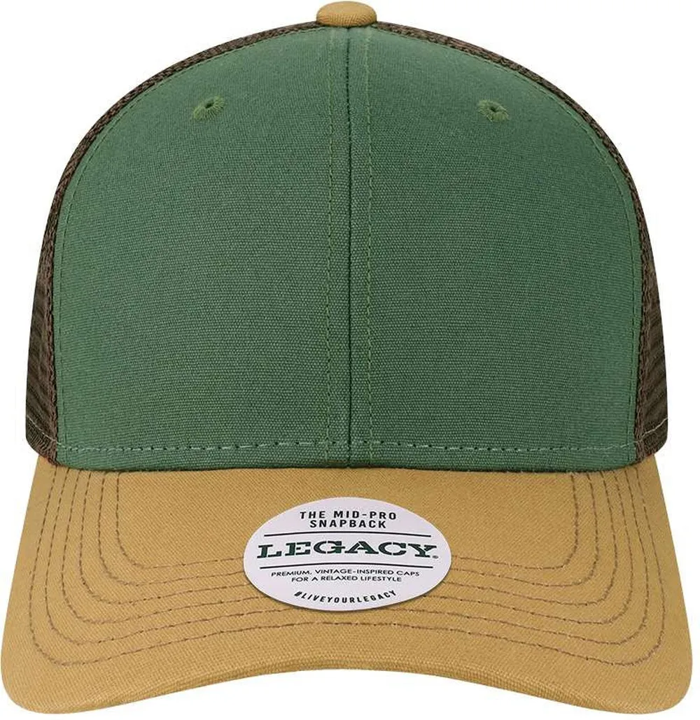 Legacy Mid-Pro Snapback Trucker Cap