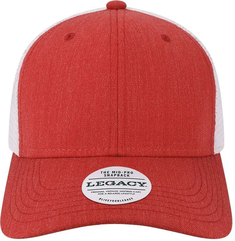 Legacy Mid-Pro Snapback Trucker Cap
