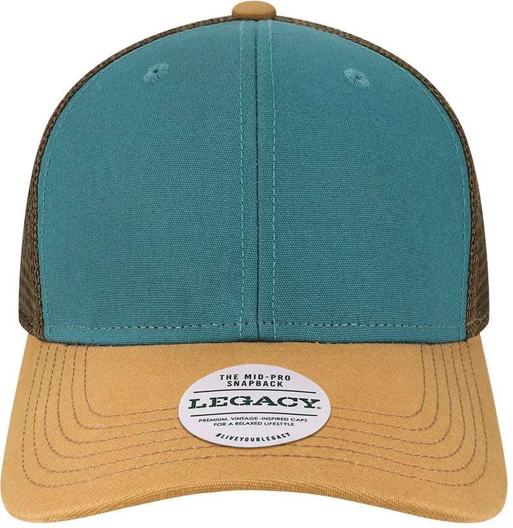 Legacy Mid-Pro Snapback Trucker Cap