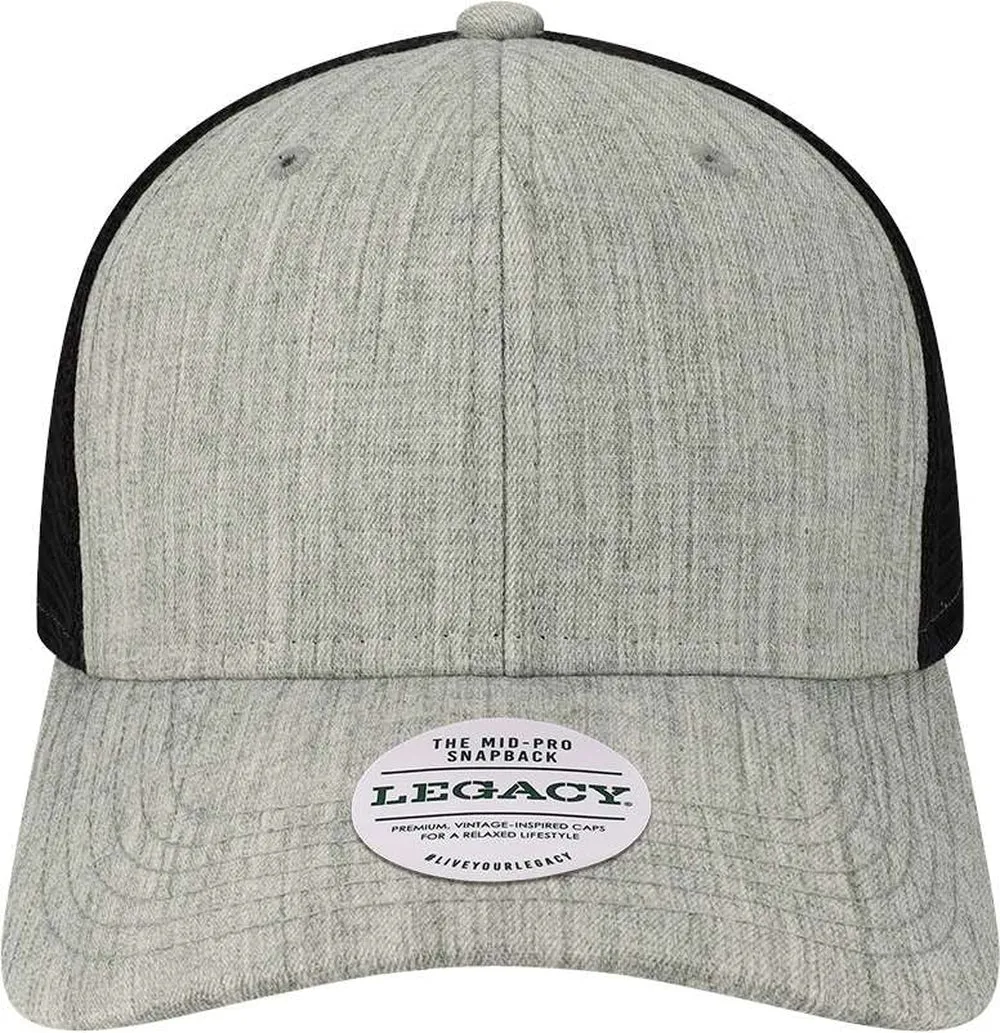 Legacy Mid-Pro Snapback Trucker Cap