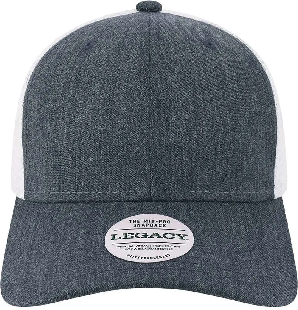 Legacy Mid-Pro Snapback Trucker Cap