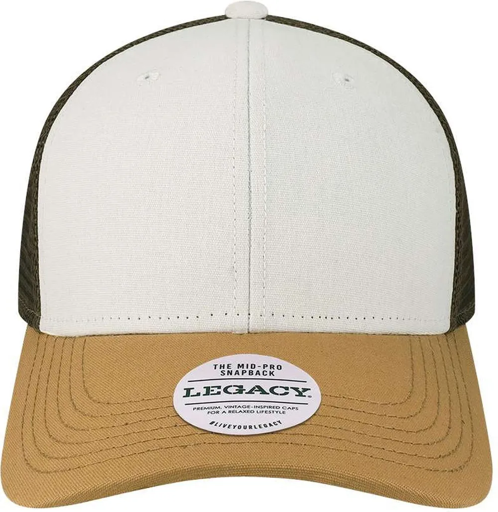 Legacy Mid-Pro Snapback Trucker Cap