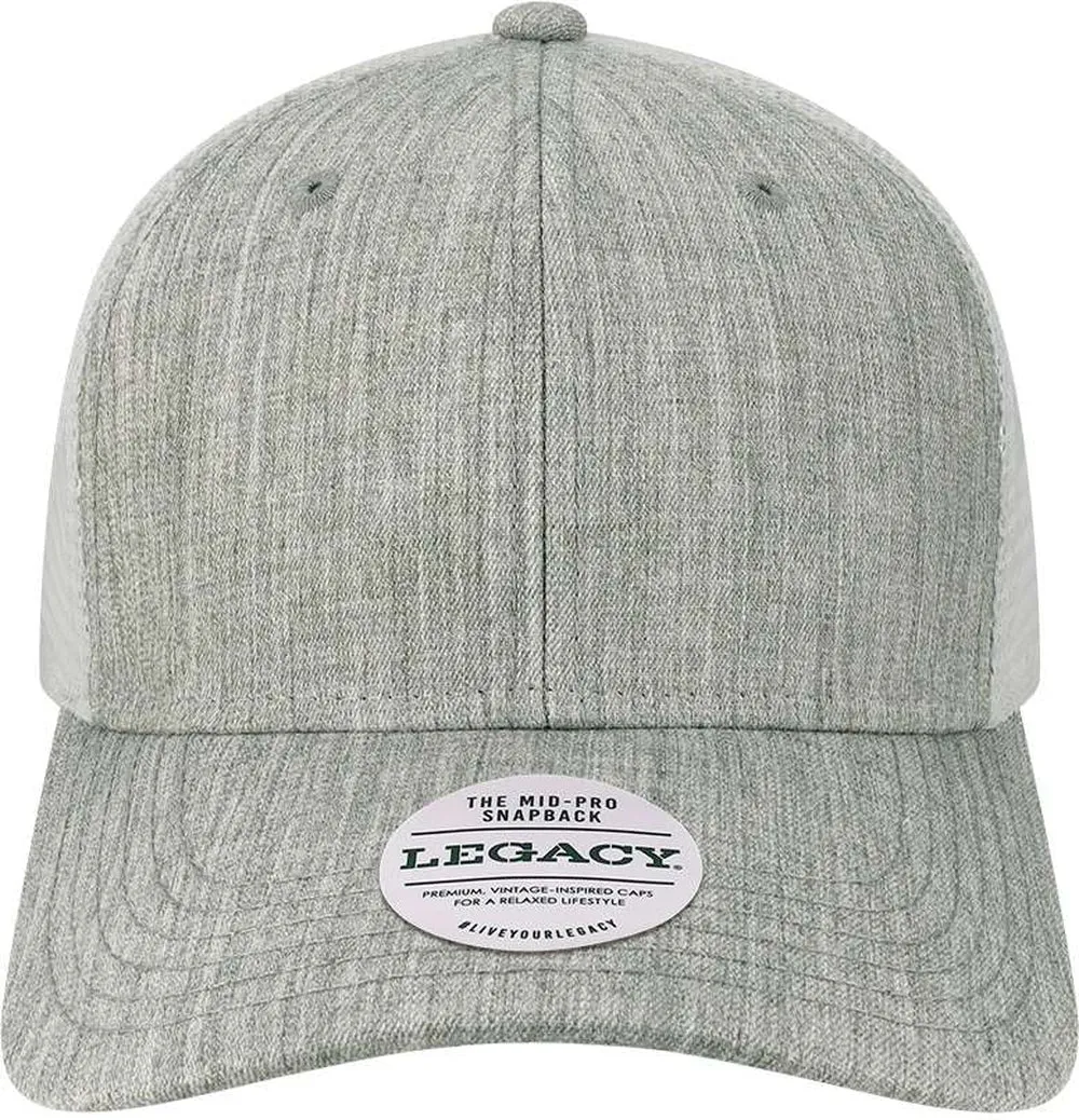 Legacy Mid-Pro Snapback Trucker Cap