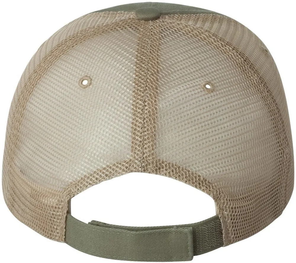 Mega Cap Frayed-Bill Twill Cap