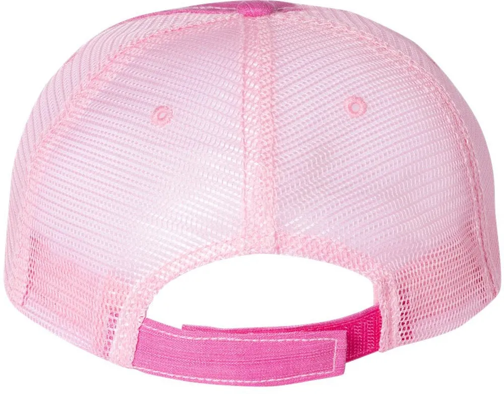 Mega Cap Herringbone Trucker Cap