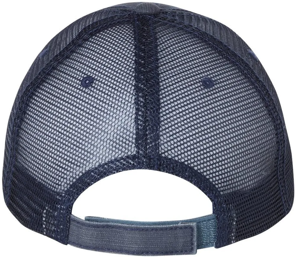 Mega Cap Herringbone Trucker Cap