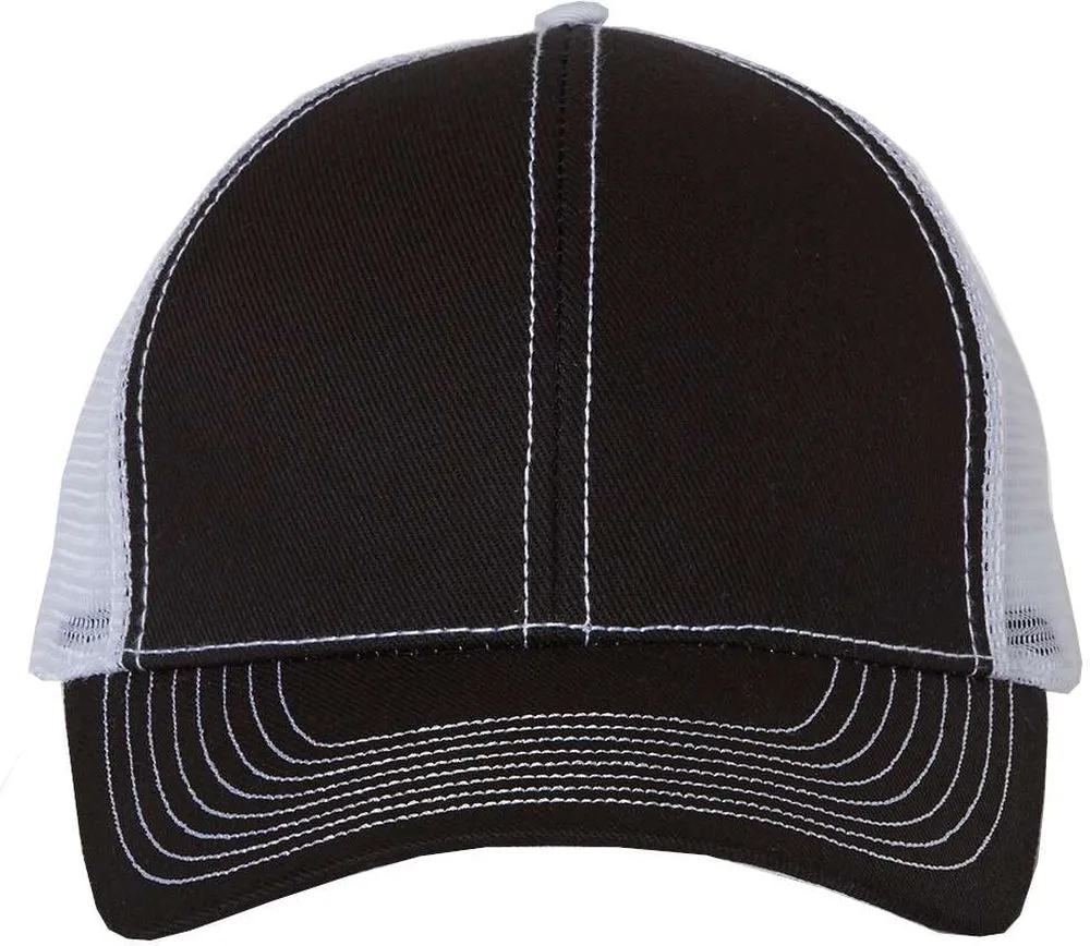 Mega Cap Twill Front Trucker Cap