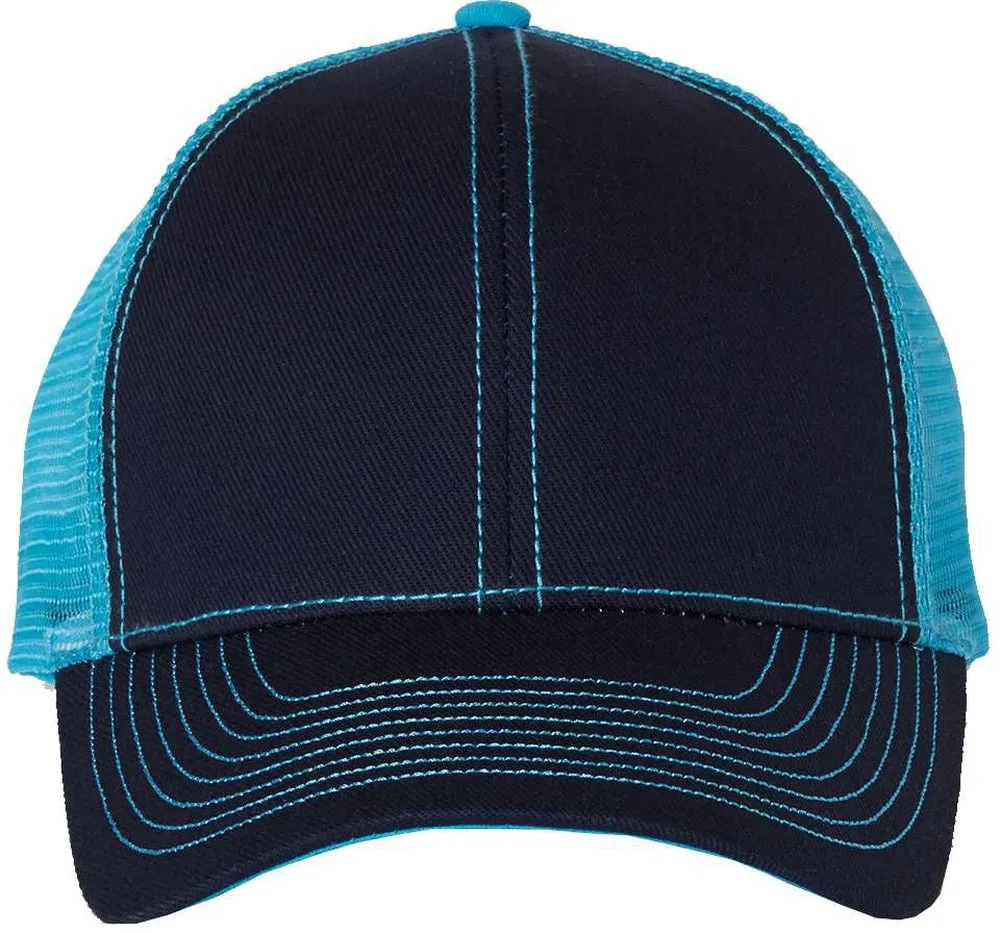 Mega Cap Twill Front Trucker Cap