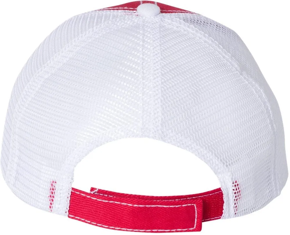 Mega Cap Twill Front Trucker Cap