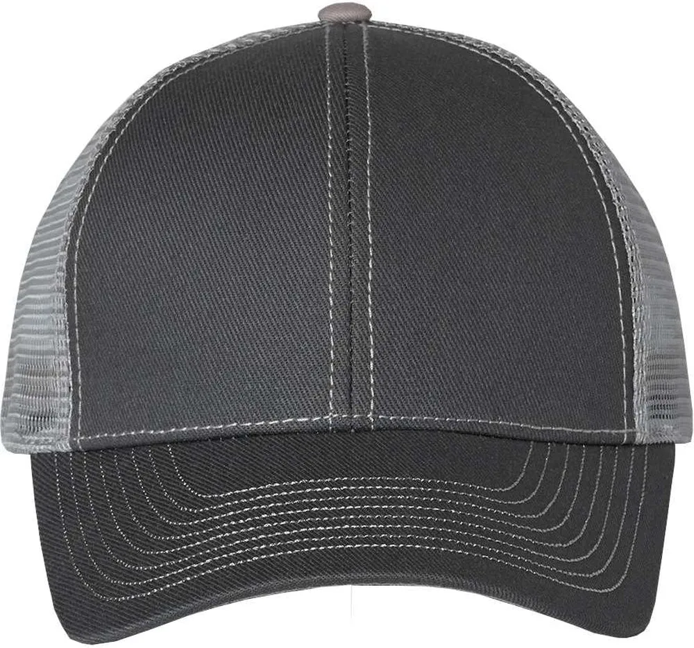 Mega Cap Twill Front Trucker Cap
