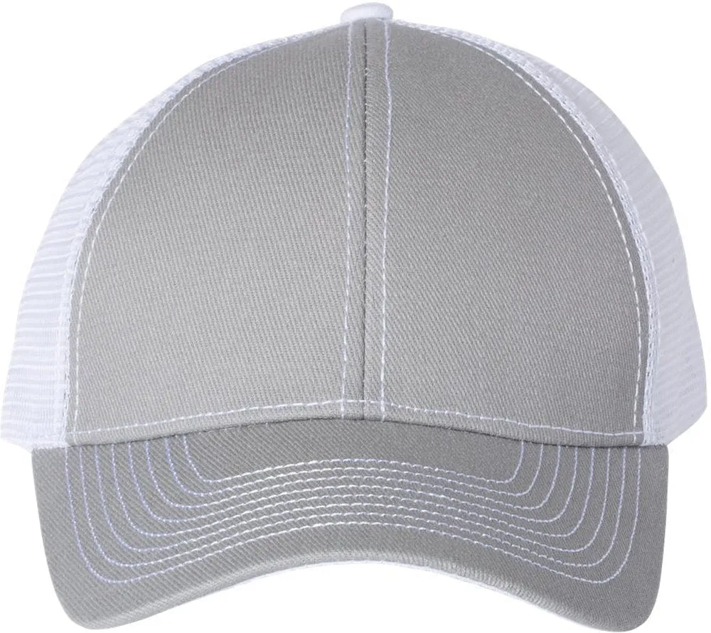 Mega Cap Twill Front Trucker Cap
