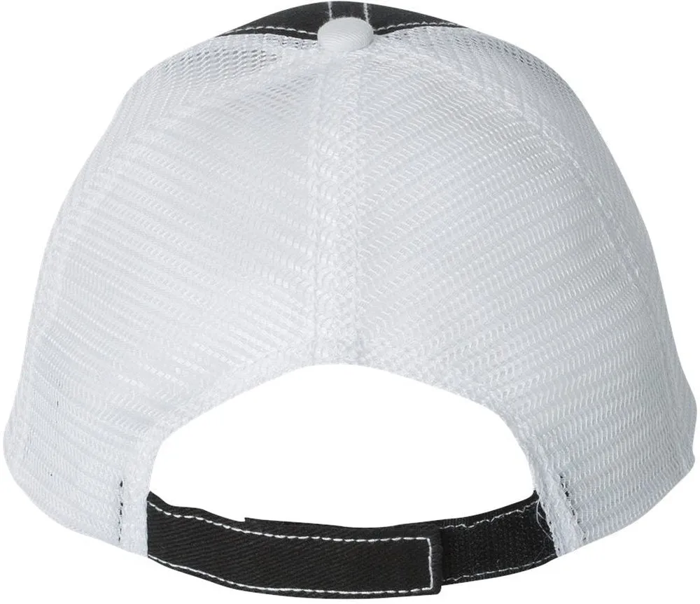 Mega Cap Twill Front Trucker Cap