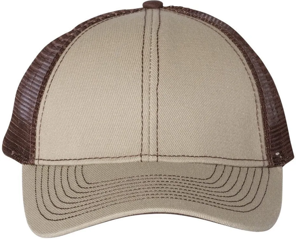 Mega Cap Twill Front Trucker Cap