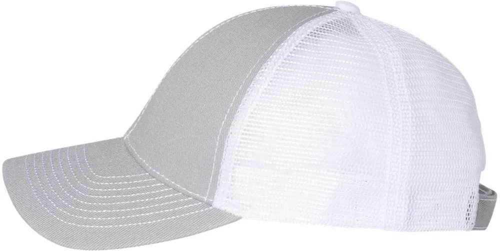 Mega Cap Twill Front Trucker Cap