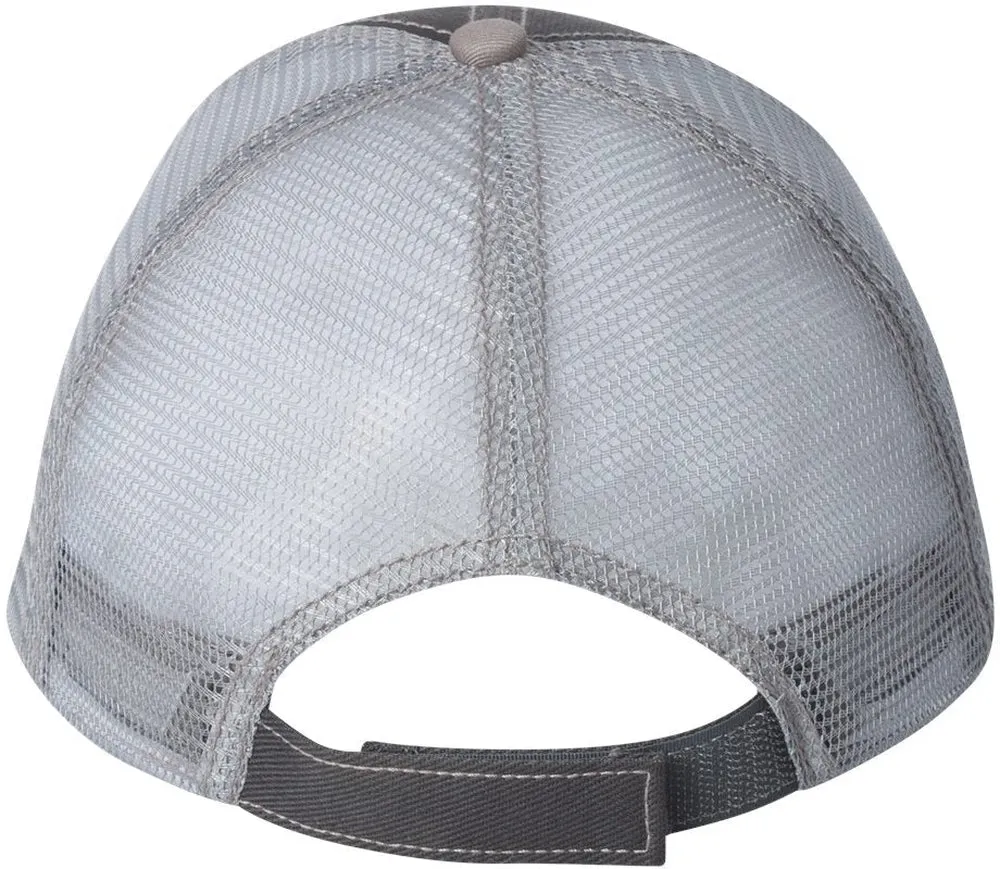 Mega Cap Twill Front Trucker Cap
