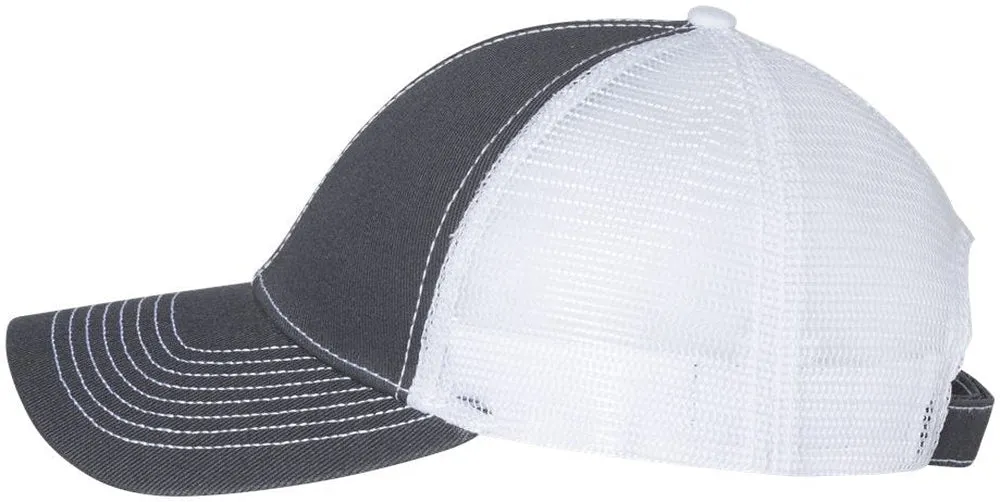 Mega Cap Twill Front Trucker Cap