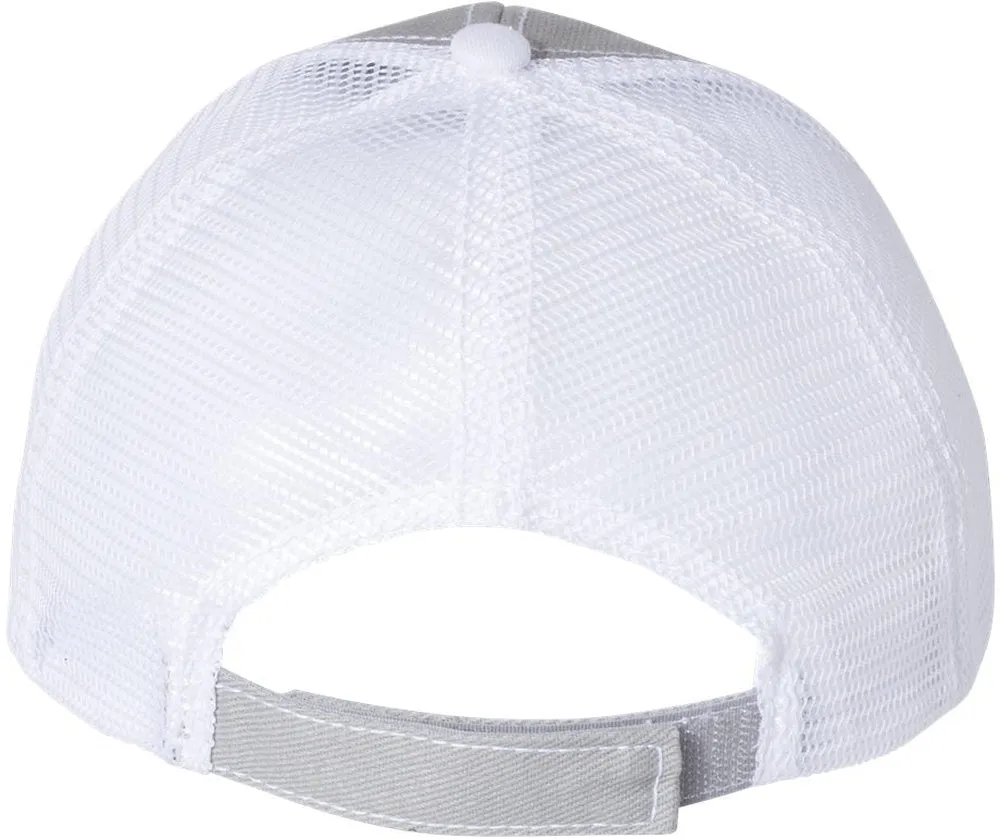 Mega Cap Twill Front Trucker Cap