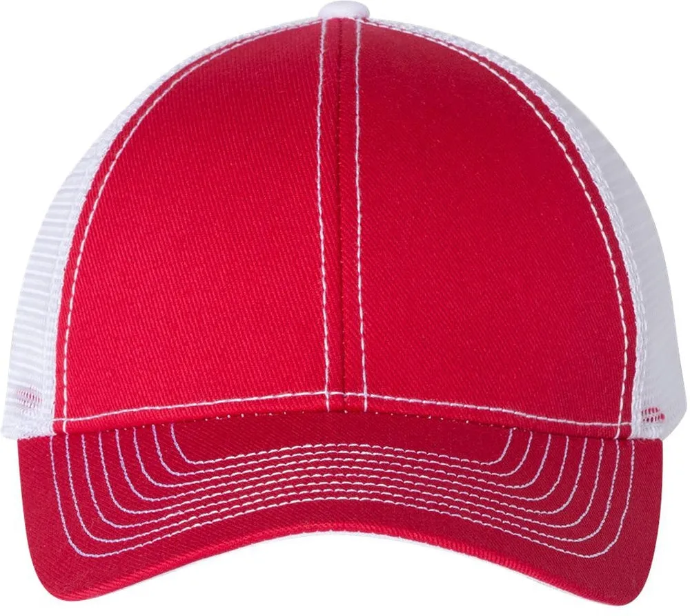 Mega Cap Twill Front Trucker Cap