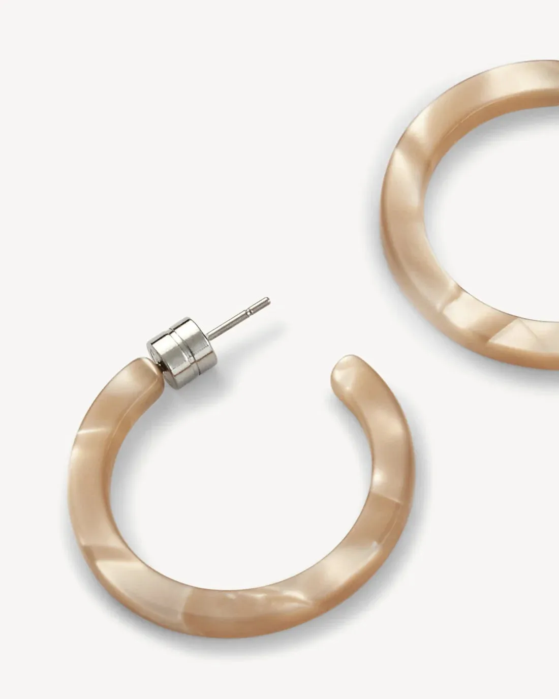 Mini Hoops: Sand Shell