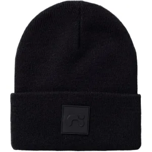 Name It Black Malik Knit Beanie Badge