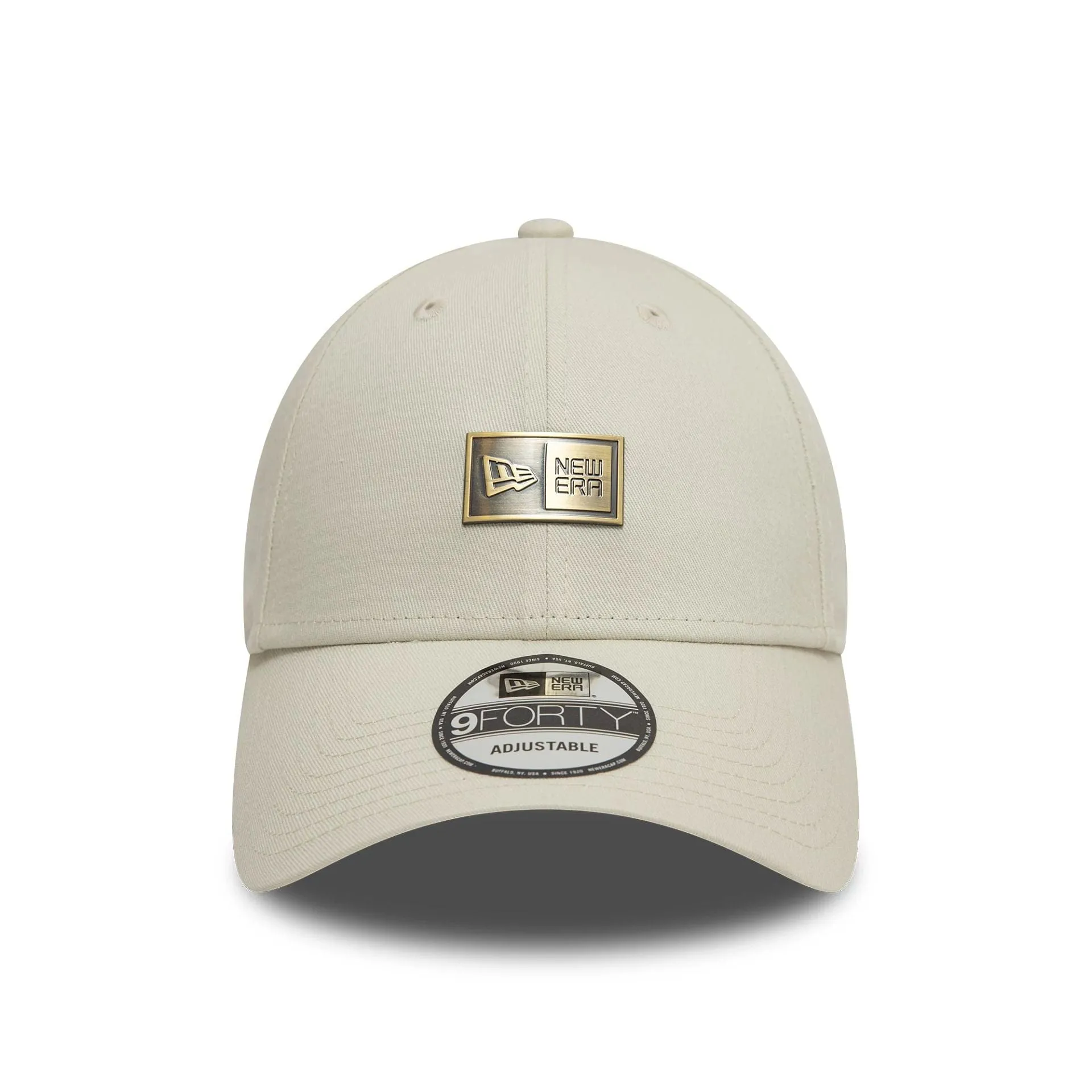 New Era Badge Cream 9FORTY Adjustable Cap Billy J
