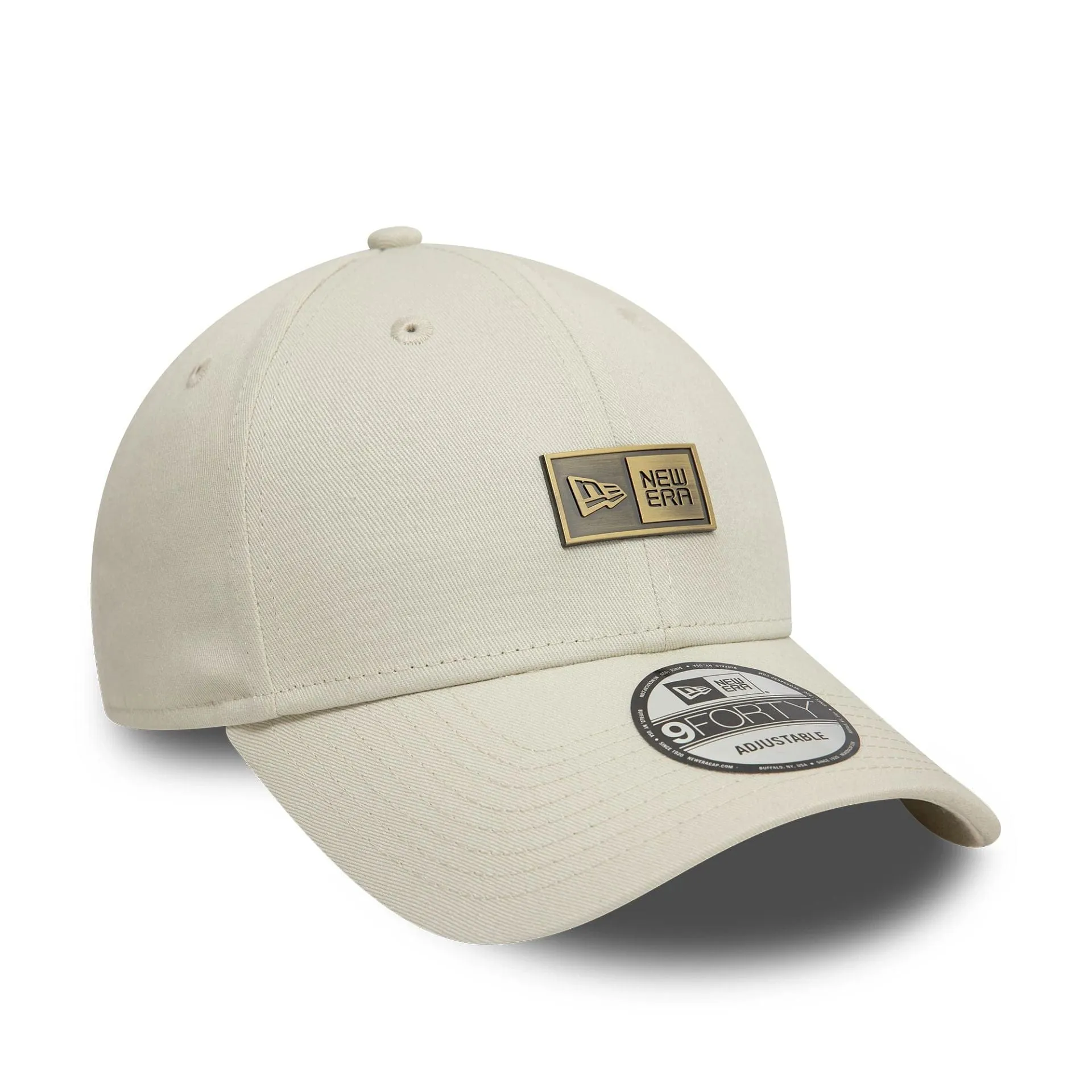 New Era Badge Cream 9FORTY Adjustable Cap Billy J