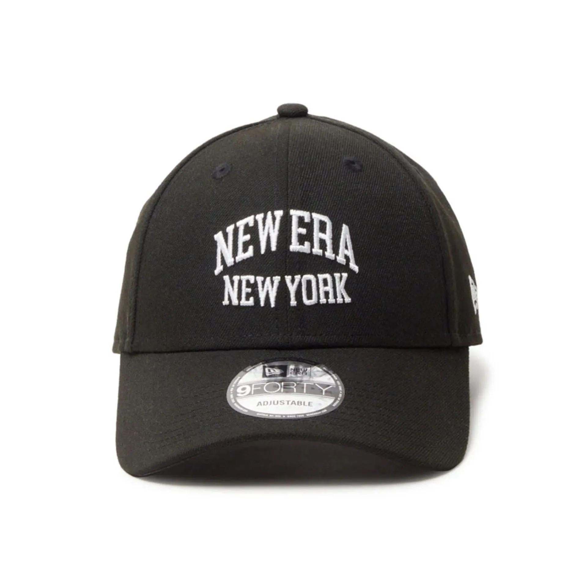 New Era College Logo Black 9FORTY Adjustable Cap Billy J