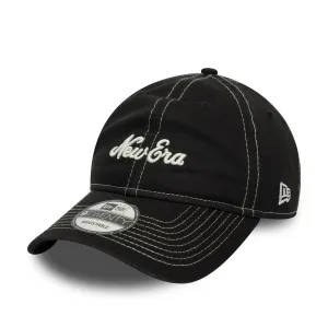 New Era Contrast Stitch Black 9TWENTY Adjustable Cap Billy J