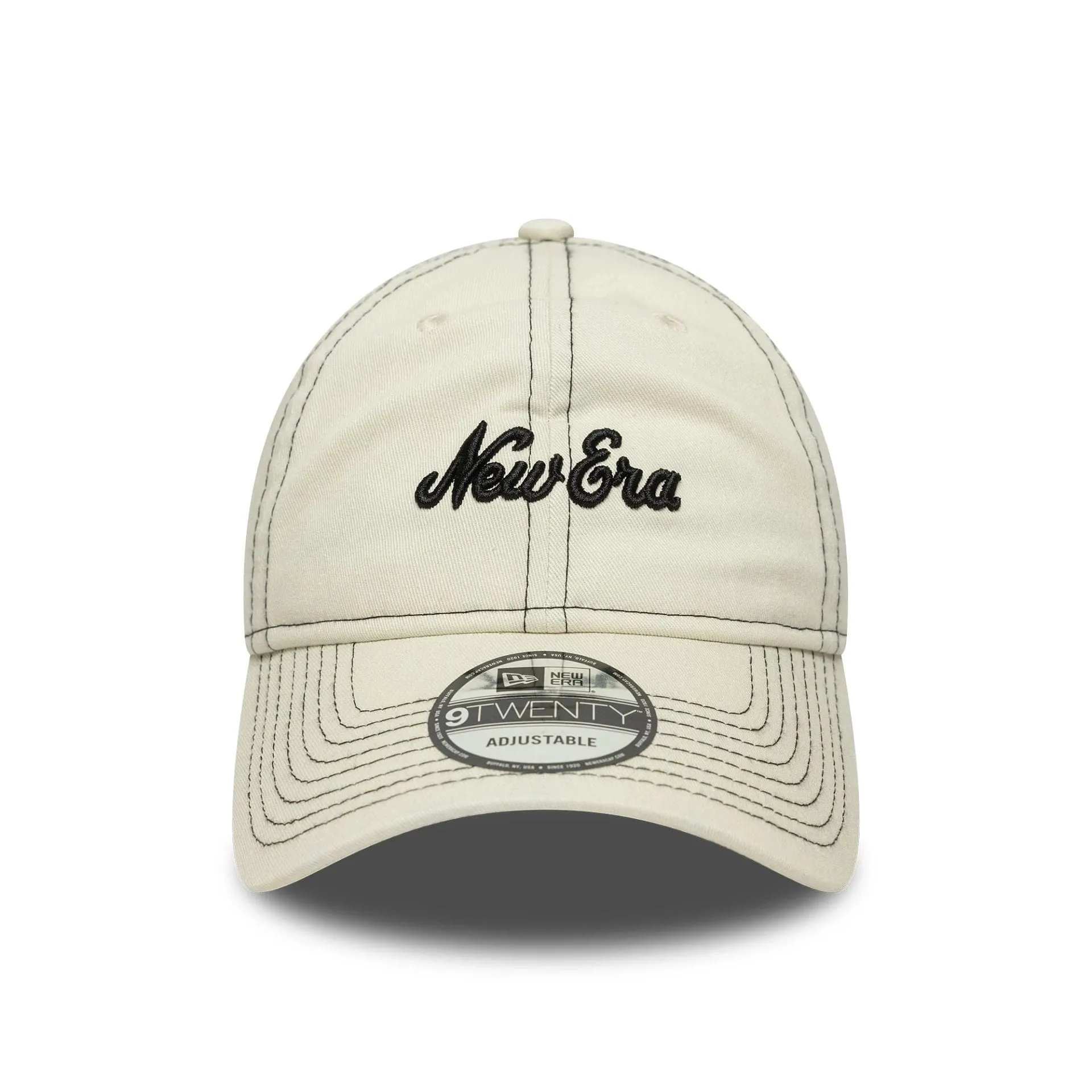 New Era Contrast Stitch Cream 9TWENTY Adjustable Cap Billy J