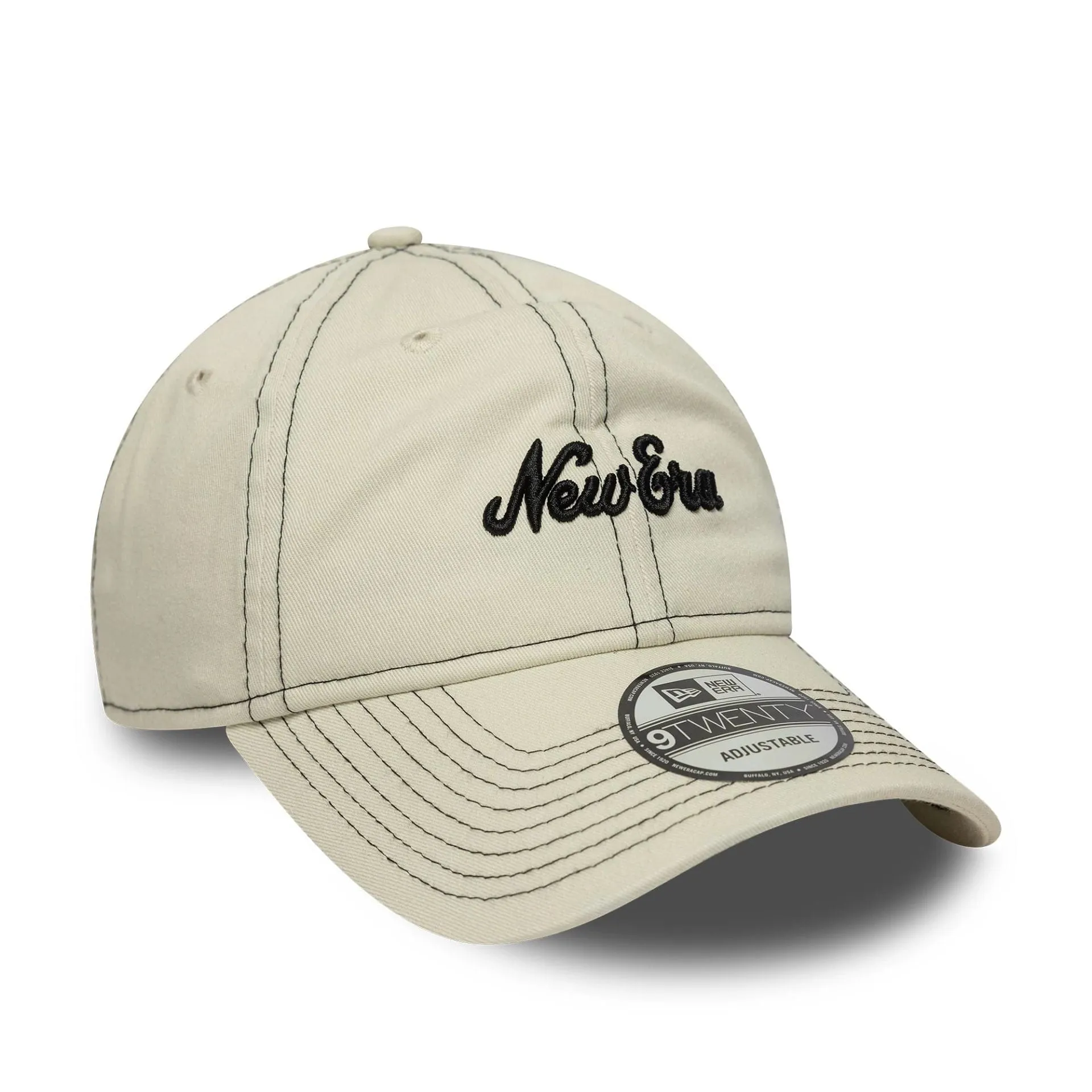 New Era Contrast Stitch Cream 9TWENTY Adjustable Cap Billy J