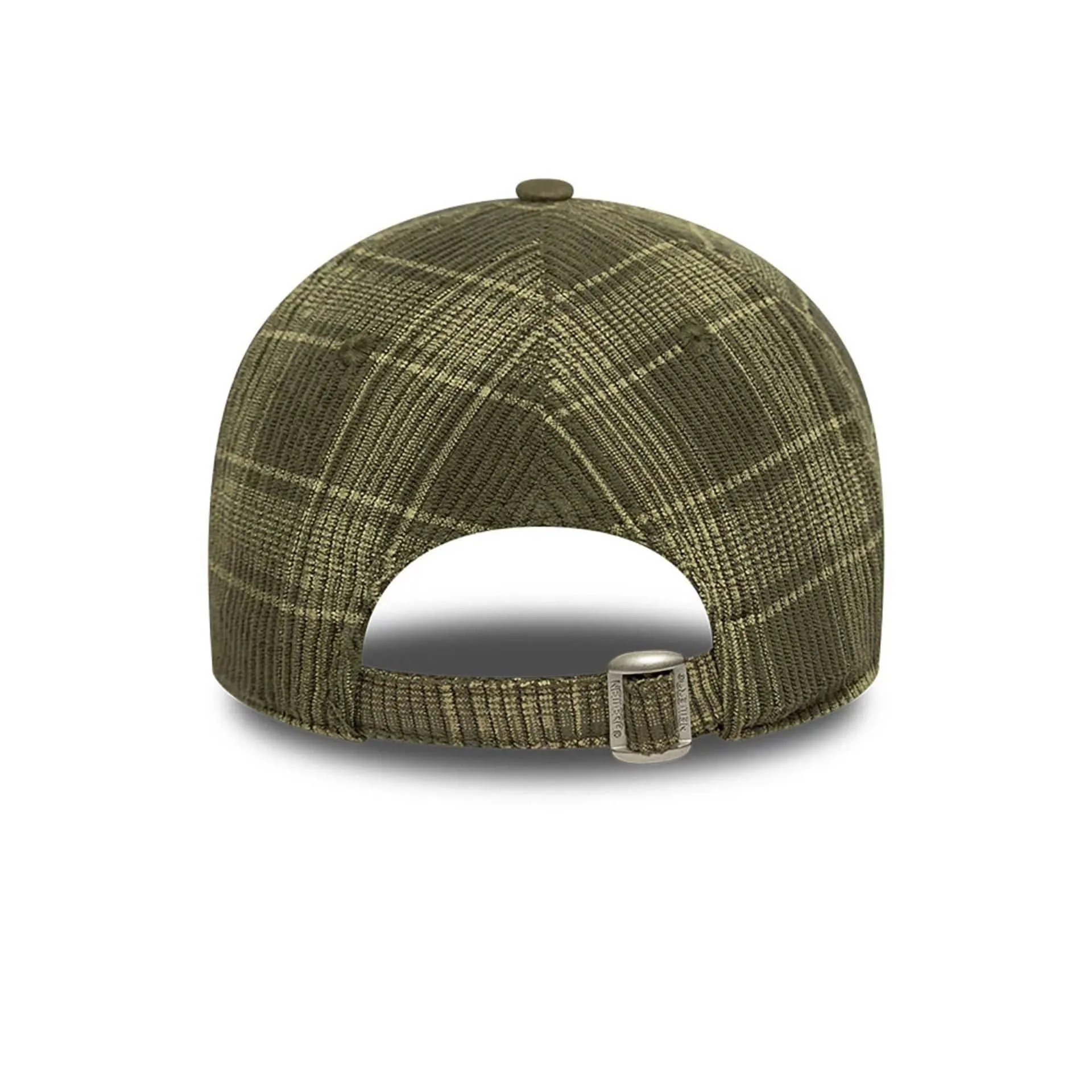 New Era Cord Plaid Dark Green 9FORTY Adjustable Cap Billy J