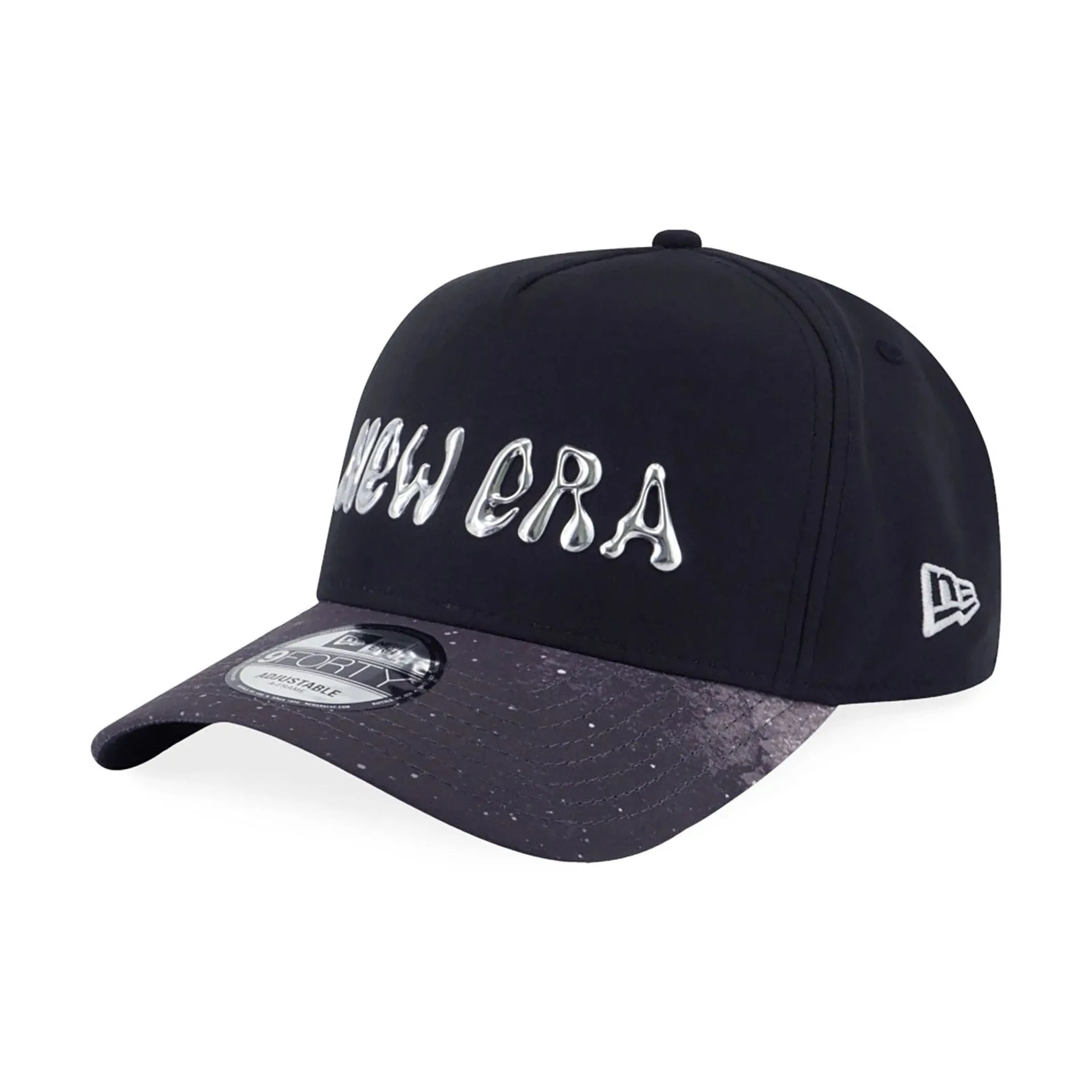 New Era Cosmic Space Black 9FORTY A-Frame Adjustable Cap Billy J